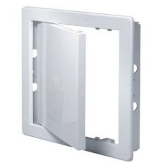 AWENTA DT10 szervizajtó műanyag, fehér 150x150 mm