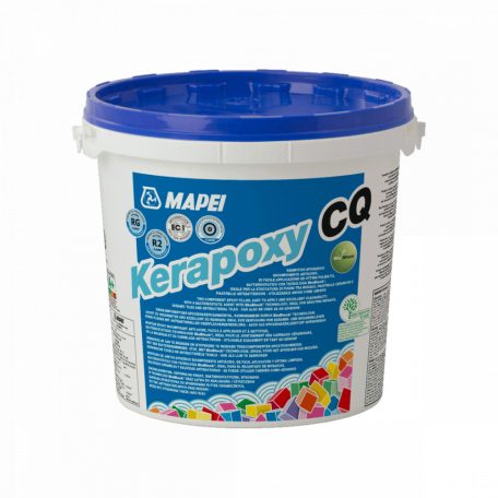 Mapei Kerapoxy CQ kétkomponensű, saválló epoxi fugázóanyag 114 antracit 10 kg