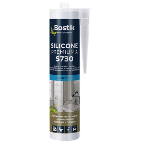 Bostik S730 Premium szaniter szilikon fehér 280 ml