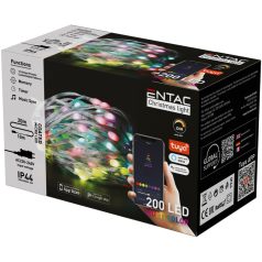 Entac karácsonyi IP44 200 LED fényfüzér MC Tuya APP