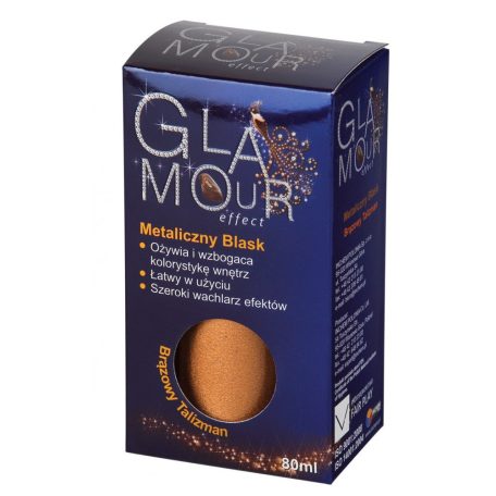 Glamour Effect Metallic Bright Bronze Charm 80 ml