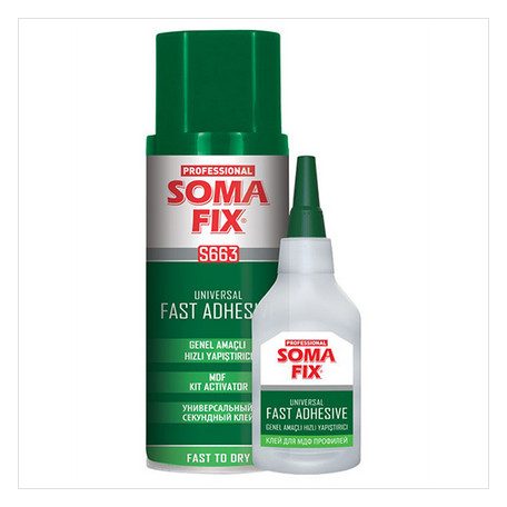 SomaFix S663 aktivátoros pillanatragasztó 50gr + 200 ml