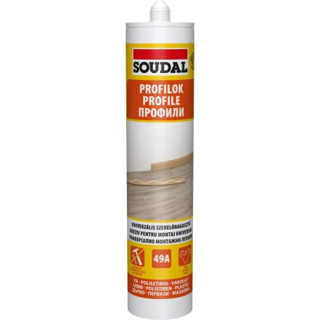 Soudal 49A Univerzális szerelőragasztó 280ml