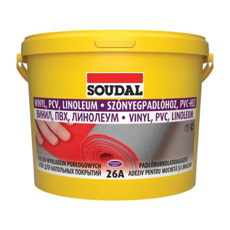 SOUDAL 26A Padlóburkolat ragasztó 15 kg